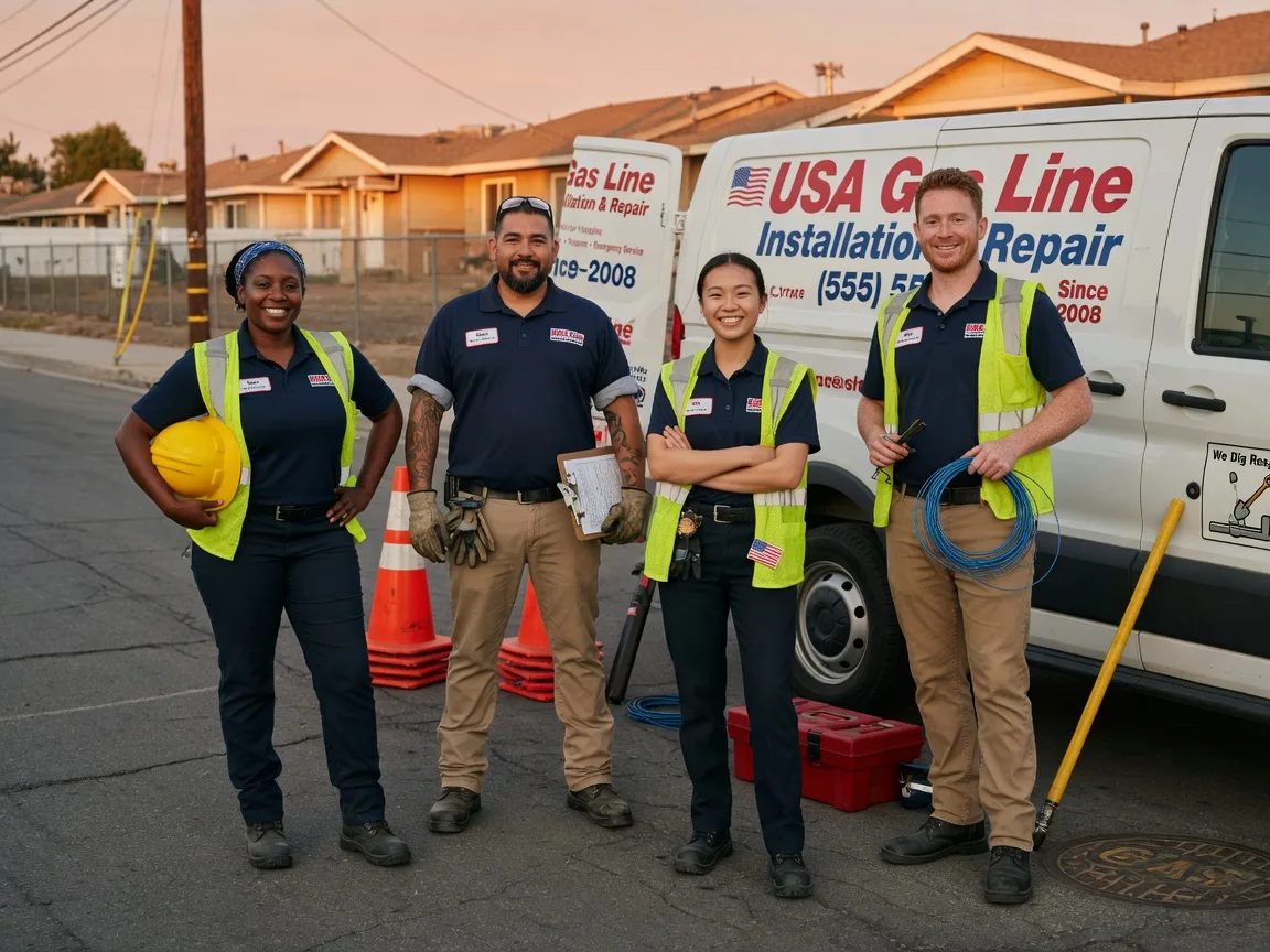 Gas Line Installation company in Hesperia, MI