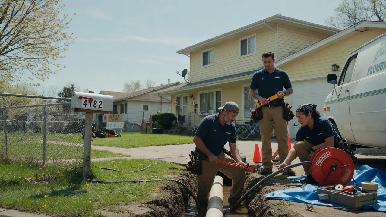 Gas Line Repair in Hesperia, MI near me